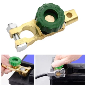 Auto Batterie Trenner Unterbrecher Boot KFZ Haupt Trenn Schalter Pol Klemme 12V - Picture 1 of 9