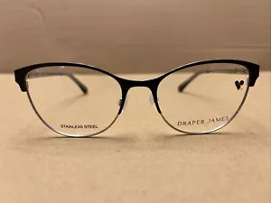 Draper James DJ5040 001 Black Eyeglasses 51 17 135 Frames - NEW - Picture 1 of 8