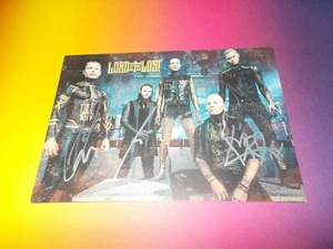 Lord of the Lost signiert signed autograph on postcard Autogramm in person - Picture 1 of 1