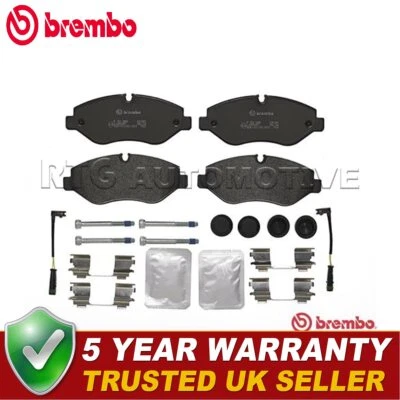 Brembo Front Rear Brake Pads Set Fits Mercedes Sprinter Vito VW Crafter - Image 1 of 4