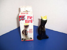 Norpro Pie Bird (4”) Ceramic Blackbird Pie Vent Stops Bubbling Over NIB