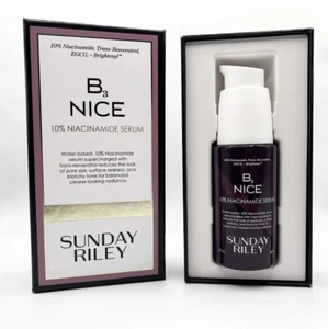 Sunday Riley B3 Nice 10% Niacinamide Serum 1oz 30ml Full Size NEW IN BOX - Picture 1 of 5