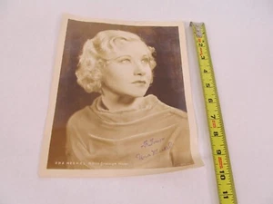 Antique Autographed Promotional Photo Hollywood Starlet Actress Una Merkel - Picture 1 of 1