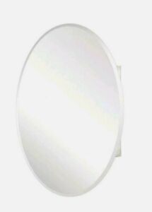  24 in. x 36 in. Recessed or Surface-Mount Oval Bathroom Medicine Cabinet with