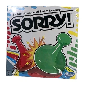 Sorry! Kids Board Game, Family Board Games for Kids and Adults, 2 to 4 Players - Picture 1 of 9