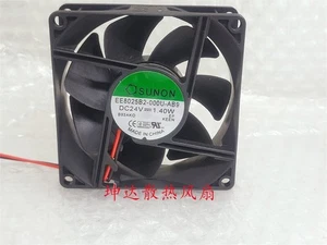Ventilador SUNON EE80252B2-000U-AB9 DC24V 1,40 W 80*80*25 MM 2 hilos ventilador de refrigeración - Imagen 1 de 3
