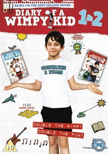 Diary of a Wimpy Kid 1 and 2 (DVD) Rachael Harris Robert Capron (UK IMPORT) - Picture 1 of 1