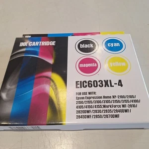4 x Ink Cartridges 603 XL For Epson XP-2100 XP-3100 XP-3150 XP4155 XP2150 WF2820 - Picture 1 of 3