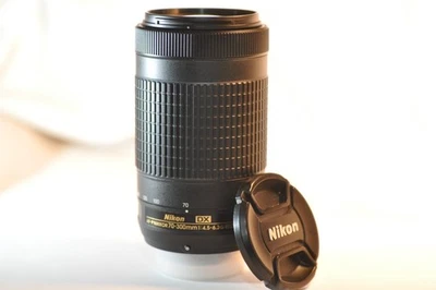 Nikon DX AF-P Nikkor 70-300 мм ED объектив для D7500 D3400 D3300 D3500 D5600 D7200 - Изображение 1 из 4