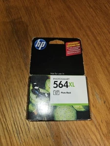 HP 564XL Photo Black Ink Cartridge High Yield Genuine Brand New Sealed Exp 2018 - Picture 1 of 8