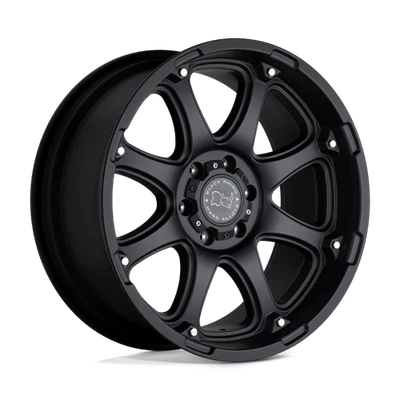 18X9 Black Rhino GLAMIS 6X5.5 -12MM MATTE BLACK - Image 1 of 4