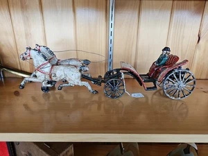  Horse Drawn Carriage Phaeton Style, Possibly  a Hubley - Picture 1 of 12
