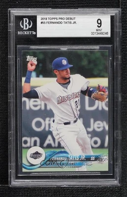 2018 Topps Pro Debut Fernando Tatis Jr #55 BGS 9 MINT - Image 1 of 3