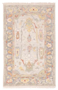 Traditional Hand-knotted Wool Oriental Carpet 3'6" x 5'6" Area Rug - Picture 1 of 9