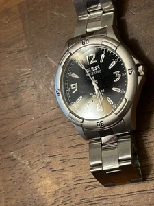 Guess Water Pro Watch 50 M Stainless Steel Japan Movement - Picture 1 of 3