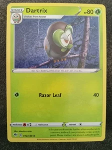 Dartrix 012/189 Swsh03: Darkness Ablaze Regular - Picture 1 of 2
