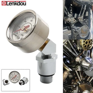 Oil Pressure Gauge Adapter Fitting For Harley Big Twin EVO Heritage Softail Dyna - Picture 1 of 11