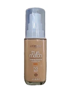 Loreal True Match N5 Neutral Medium Super Blendable Foundation - Free Shipping  - Picture 1 of 1