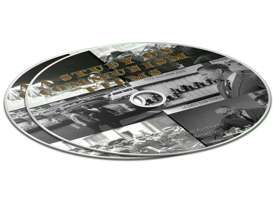 A STUDY ON THE EVILS OF COMMUNISM-DOCUMENTARY, 2 DVD, WEALTH REDISTRIBUTION J73 - Image 1 of 1