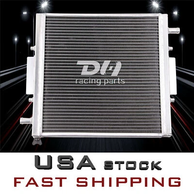 Intercooler intercambiador de calor universal de aluminio aire a agua de gran tamaño 17"x15,5"x2" Foto 1 de 4