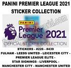 PANINI PREMIER LEAGUE 2021 NAKLEJKI #226 - #439 (Fulham - Man Utd & ELITES)