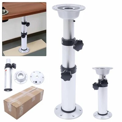 Table Pedestal Stand Base for RV Boat Caravan Height Adjustable Table Leg - Image 1 of 4