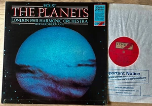 CONTOUR CC 7518 HOLST THE PLANETS LP HERRMANN (1981) NM ENGLAND - Picture 1 of 3