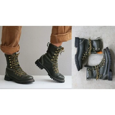 Botas de montañismo Herman Survivor vintage años 60 ~ para mujer 6 a 6-1/2 (6,5) Foto 1 de 4