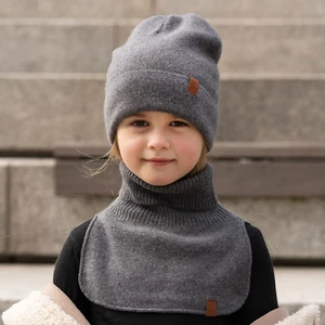 Kids' Knit Dickie Cashmere Blend - Picture 1 of 14