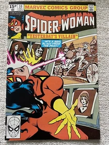 SPIDER-WOMAN #33 UK Price Marvel Comics 1980 FN+VF- - Picture 1 of 1