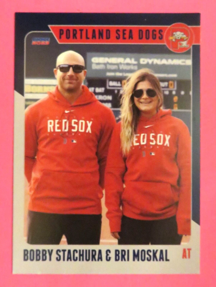 2023 Choice, Portland Sea Dogs, AT - BOBBY STACHURA & BRI MOSKAL - Image 1 of 1