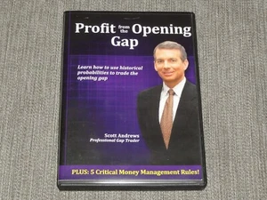 Scott Andrews Profit from the Opening Gap 3 DVD + 1 CD opciones comerciales más simples - Imagen 1 de 3