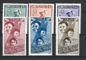 REGNO 1937 ECCEZIONALE COLONIE P.A. Serie 6 Valori Nuovi MH Sassone 300,00 Euro - Foto 1 di 1
