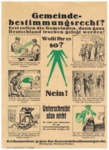 Protest Gemeinde-Bestimmungsrecht Mitbestimmung Alkohol Steuern Kommunalrecht RR - Bild 1 von 2