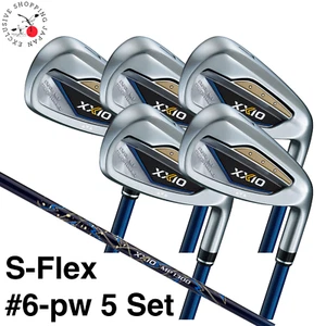Dunlop Golf XXIO 13 Iron Wedge Navy #6-pw 5pcs Set MP1300 Graphite Shaft S Flex - Picture 1 of 14