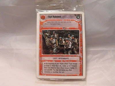 STAR WARS CCG SECOND ANTHOLOGY 2 SEALED SET OF 6 CARDS - Image 1 of 2