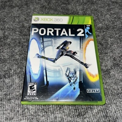Portal 2 (Microsoft Xbox 360, 2011) w/ Manual  Included CIB OOP - Image 1 of 4