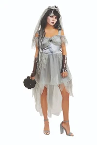 Dreamgirl Till Death Do Us Part Dead Bride Wedding Womens Halloween Costume - Picture 1 of 4