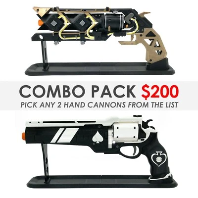 Paquete COMBO | Elija 2 cañones de mano exóticos o legendarios impresos en 3D Foto 1 de 4