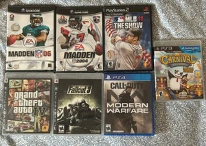 Play Station Nintendo Game Lot Great Condition See Description - Picture 1 of 9