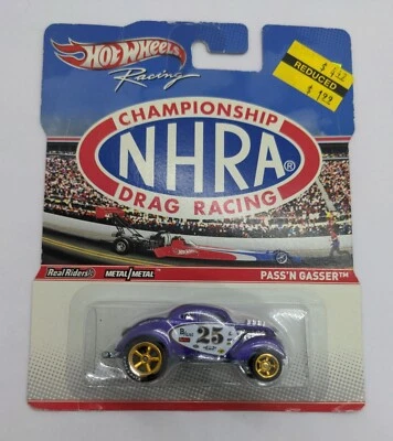 HOT WHEELS NHRA CHAMPIONSHIP DRAG RACING PASS'N GASSER PURPLE - Image 1 of 4
