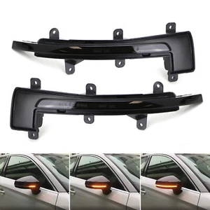 Sequential Blink LED Side Mirror Turn Signal Light For Audi 06-14 TT, 07-15 R8 - Picture 1 of 8
