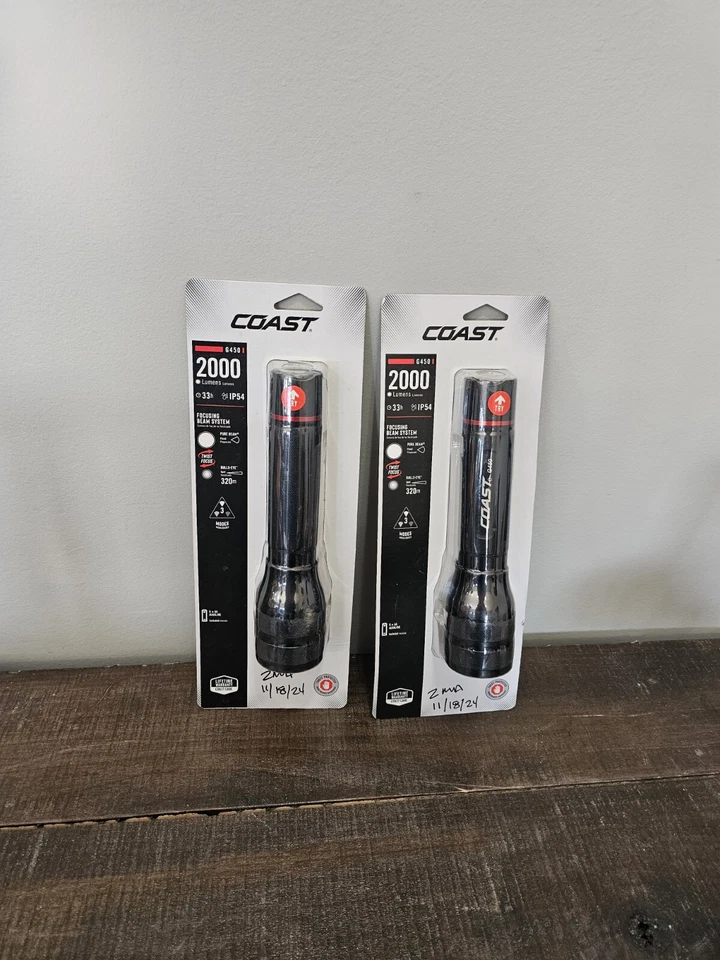 Linterna LED Coast G450 1400 lúmenes con enfoque giratorio Foto 1 de 1