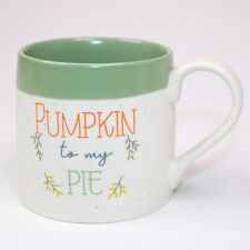 Coffee Mug Pumpkin To My Pie Olive Green Fall Harvest Cup Oversized Mug 22 oz