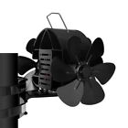 Fireplace Fan 18Blades Quiet Wood Burning Stove Fans Non Electricity Required