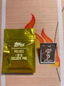 Orioles Jackson Holliday 2024 Topps Update Super Box Exclusive Enamel Pin - Picture 1 of 3