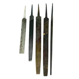 5 Pcs Mill Bastard and Assorted Round, Square, Flat File Set - Picture 1 of 11