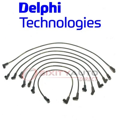 Delphi Spark Plug Wire Set for 1994-1995 GMC K1500 5.0L 5.7L V8 Ignition rq - Изображение 1 из 4