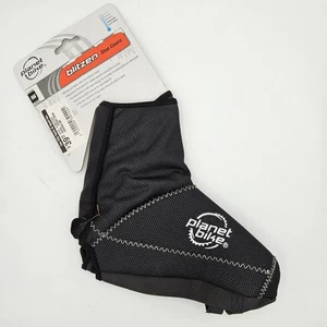 New - Planet Bike Blitzen Windproof Cycling Shoe Cover, Neoprene, Black, Small - Picture 1 of 4