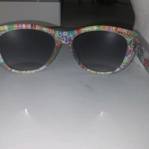 Sonnenbrille Markenlos Blumengestell - Bild 1 von 5